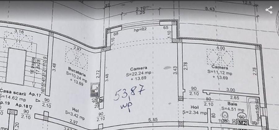 Apartament 2 camere la Mansarda zona Bucovinei - 9