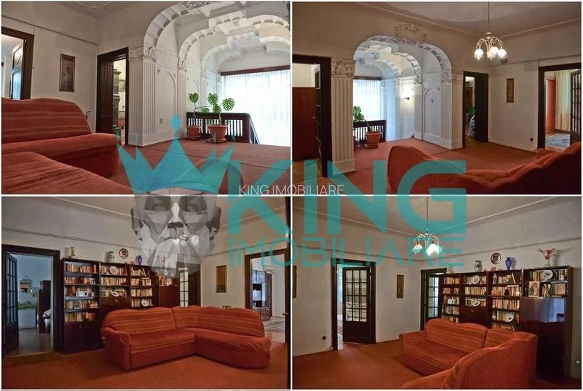 Apartament cu 6 camere semidecomandat, mobilat în Cotroceni