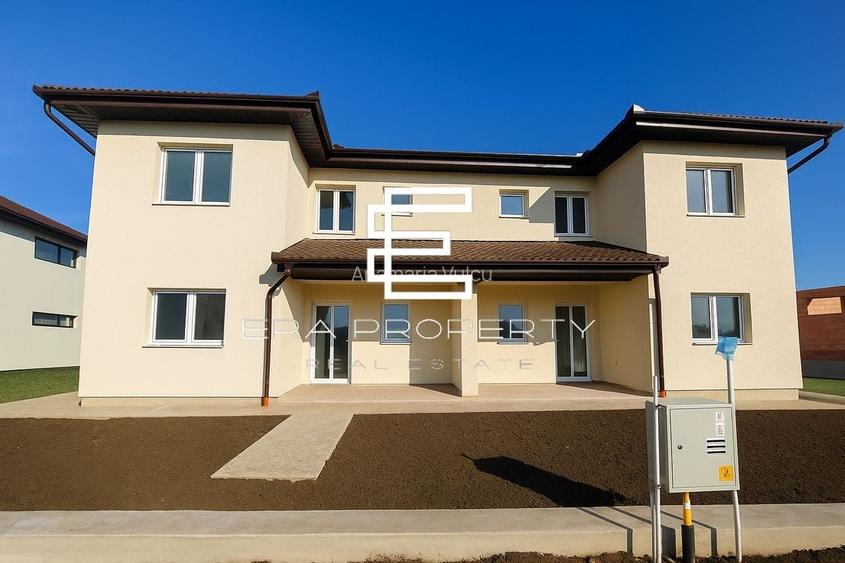 Duplex , 118 mp utili,teren 300 mp –  Sura Mica