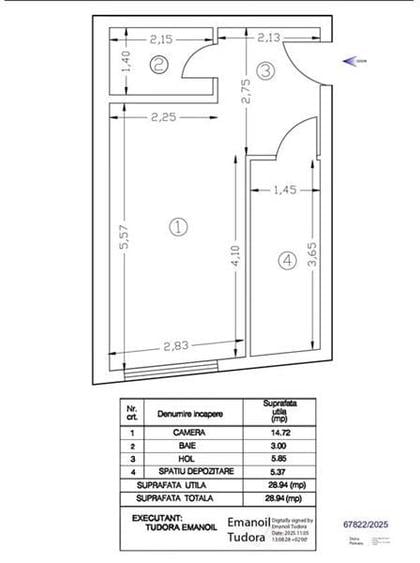 Garsoniera bloc nou Eroii Revolutiei - 8