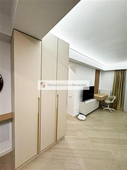 Apartament cu 2 camere semidecomandat, mobilat în Pipera