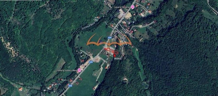 Teren intravilan de vanzare in Somesul Rece, 968/? - 2