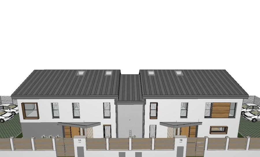 Duplex 129mp, 4 camere, 281mp teren, zona Dumitru Tautan - 1