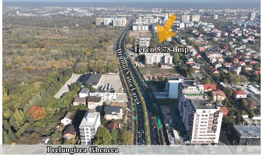 Teren Construcții intravilan de 5864 mp, în Drumul Taberei
