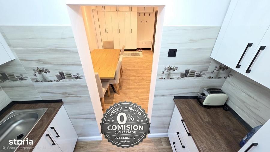 Apartament cu 2 camere decomandat în Central