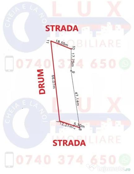 ID 7259 Teren intravilan - Oras Babadag - 2