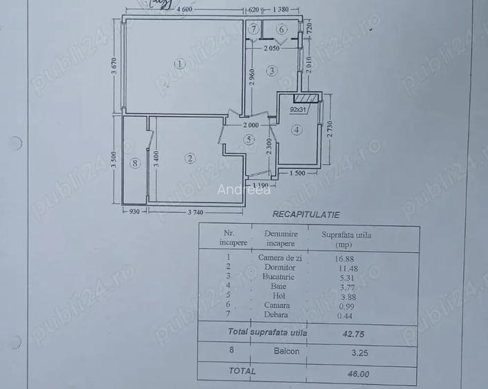 Vand apartament 2 camere | 1 min metrou Tineretului | Etaj 1 Vand apartament 2 camere | 1 min metrou Tineretului | Etaj 1