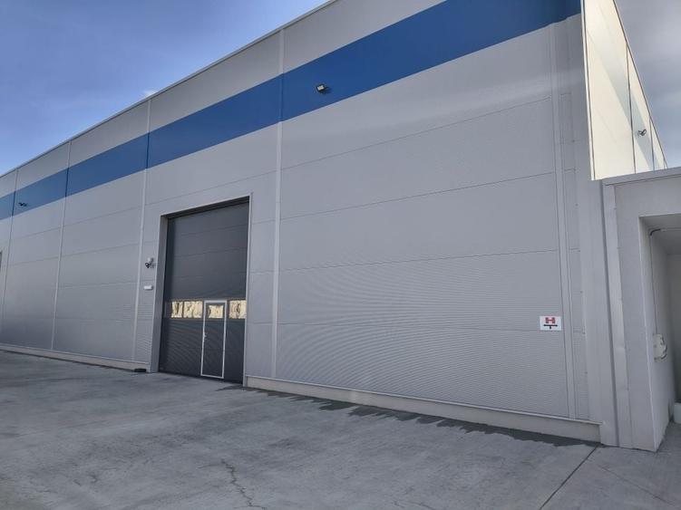 Hală industrială nouă, 2 000 mp. 3,5 Euro + TVA/lună/mp. Comision 0 - 3