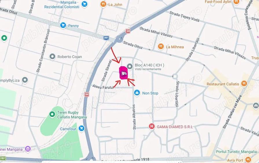 Teren 420 mp, zona centrala Mangalia - 5
