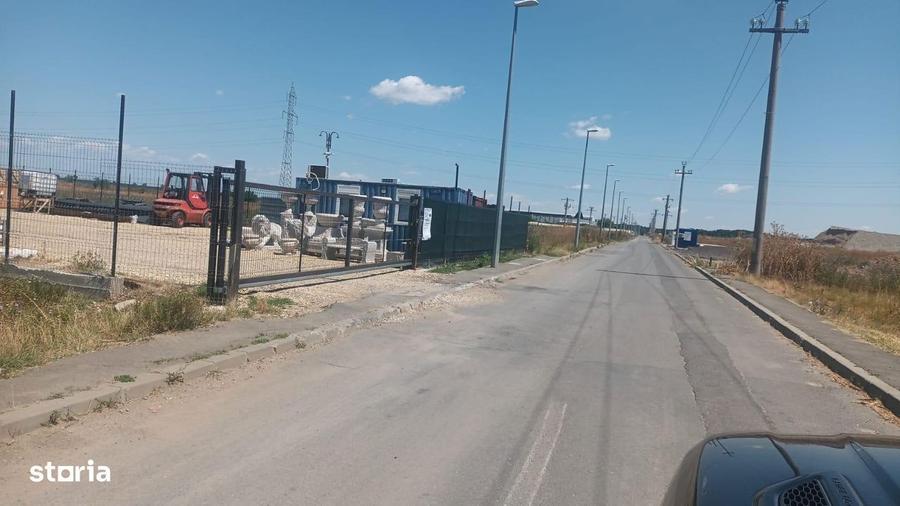 Teren Intravilan Buftea langa Autostrada A0 - ideal hale industriale - 1