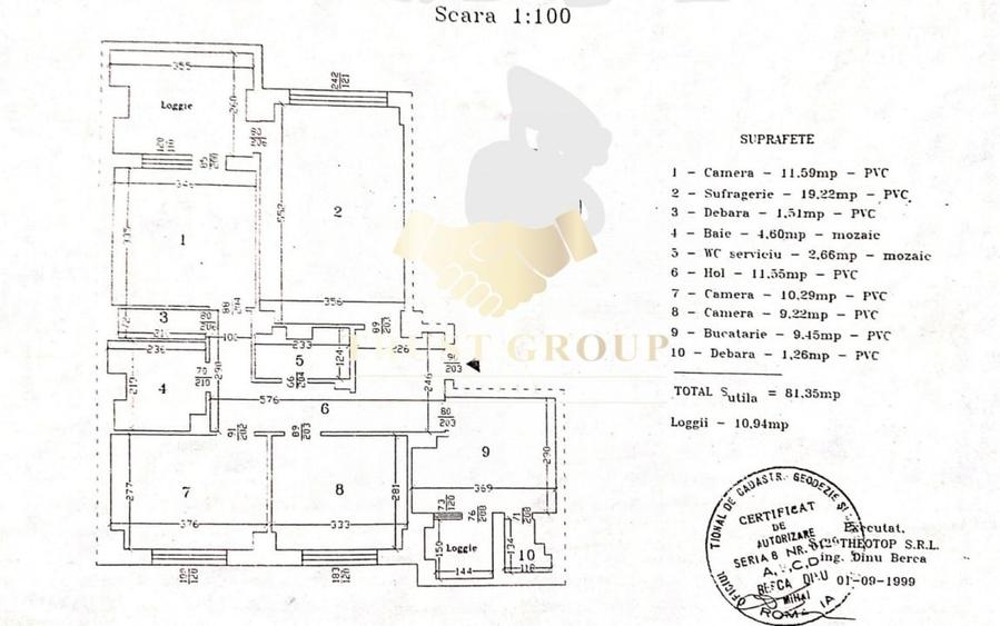 4 camere, 92 mp, 4/10, renovat la cheie, bloc 1980 anvelopat, Obor, metrou - 11