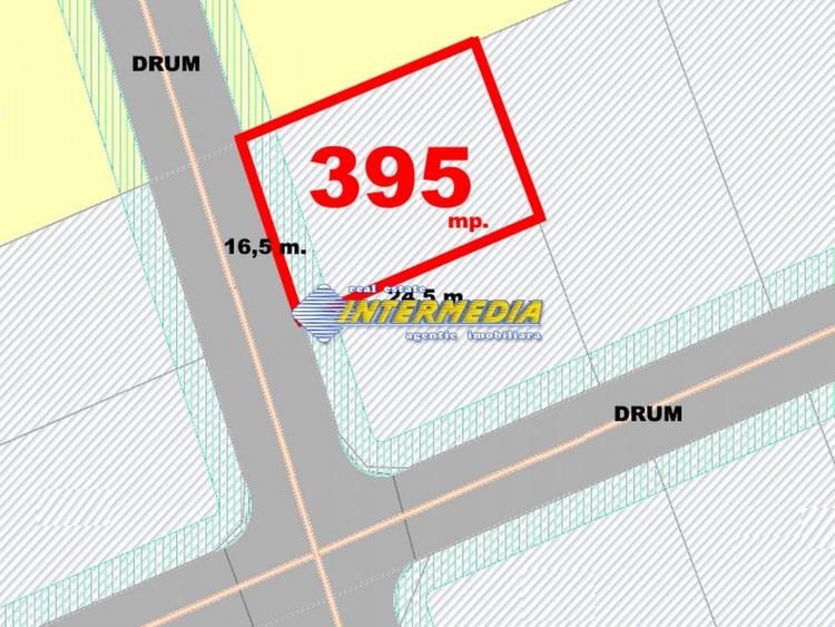 Teren Intravilan | Alba-Micesti | ORIZONT | 395 mp | d=17 m | Apa Curent Gaz - 2