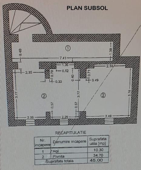 Unirii-Cartierul Evreiesc, singur curte, dubla deschidere, libera - 21