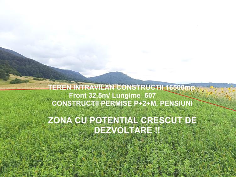 De vanzare - Teren intravilan pentru constructii – 16.500 mp / 0% comision