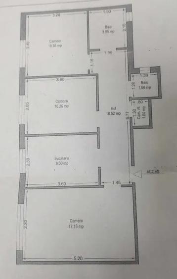 Apartament 3 camere decomandate intre lacuri - 7