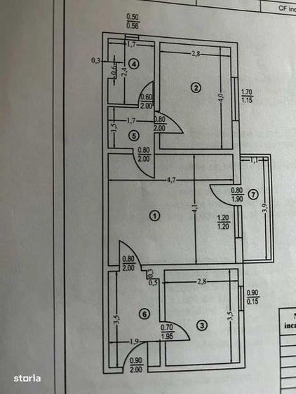 Proprietar, vand apartament 2 camere semidecomandat in Slatina - 1