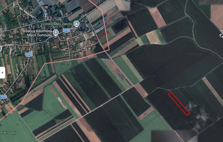 Vand teren extravilan 10 000 mp, 5 eur / mp - 1