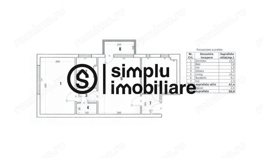 Apartament 2 camere Brazda lui Novac et 1/4 - 9