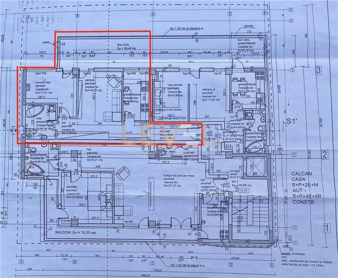 Apartament cu 2 camere de vanzare - Domenii - Bloc Nou tip Boutique [TUR VIDEO] - 15