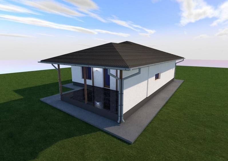 Casa 3 camere, pivnita si terasa, Lilieci - 6