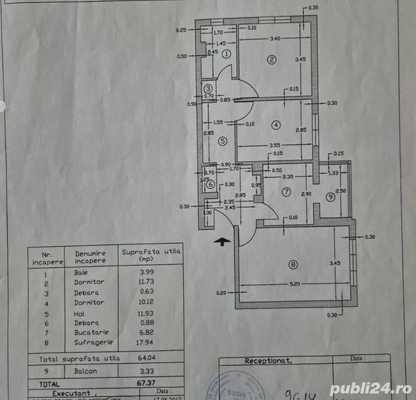 Apartament cu 3 camere de vanzare in Curtea de Arge?. - 1