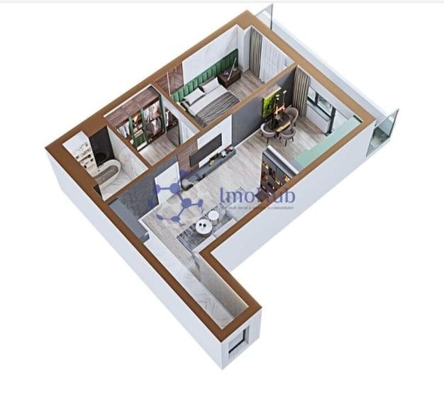 Bloc Nou - Ap. 2 camere, Tva inclus - 4