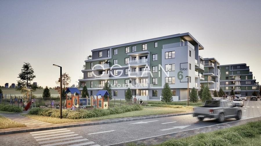 NOU, Apartament , 4 cam- 93,18mp+17,30 Terasa, Calitate Premium! Zona N-V Sibiu - 1