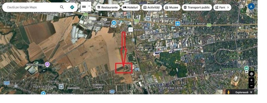 Teren intravilan Domnesti | 100 m de Centura | Ideal hala / logistic - 1