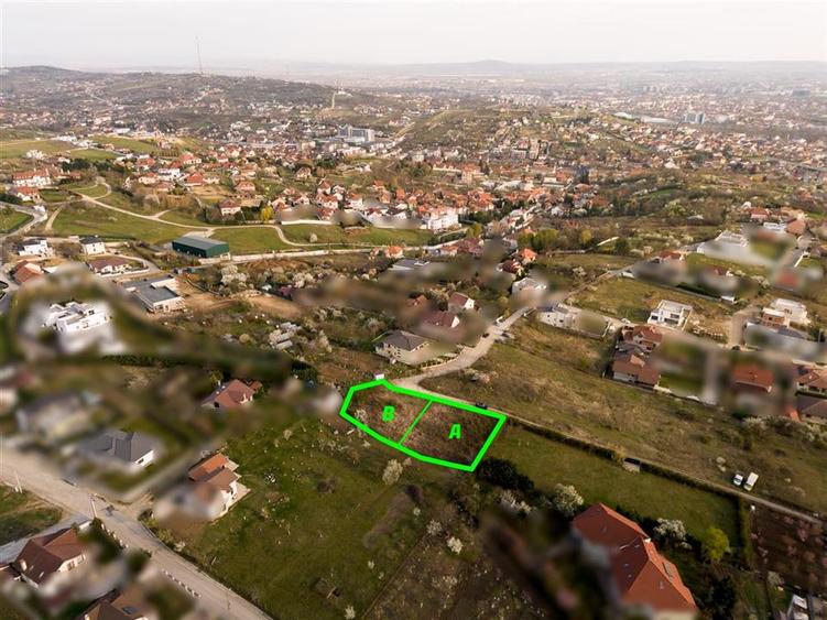 RECO Teren intravilan in Oradea zona dealuri cu panorama 1500mp - 5