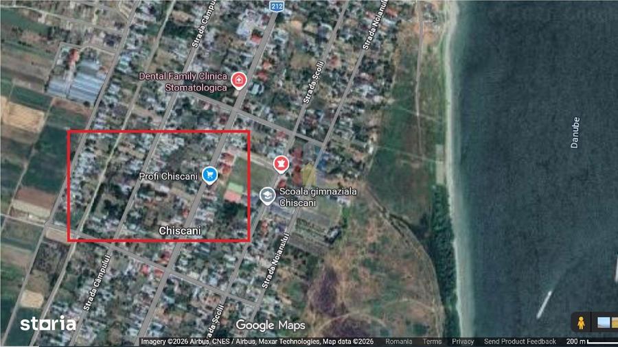 1000 mp intravilan Chiscani 34m la strada, 35Emp posibil toate utili - 2