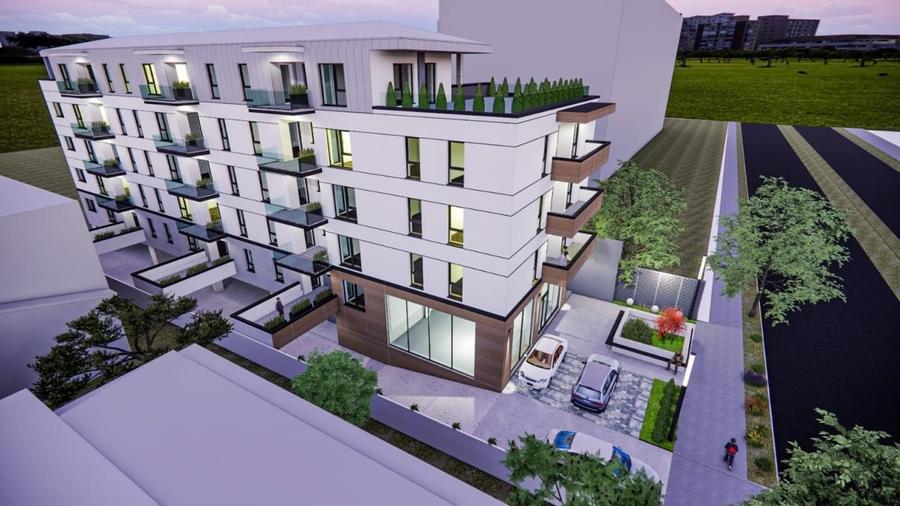 Lead Oltenitei - Apartament 3 camere de Tip A3E cu terasa - Finalizat - 2