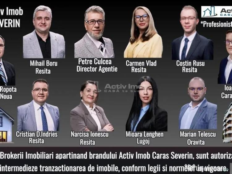 Bocsa Romana, 2 Corpuri de cladire cu Teren de 555 mp. si ga - 8