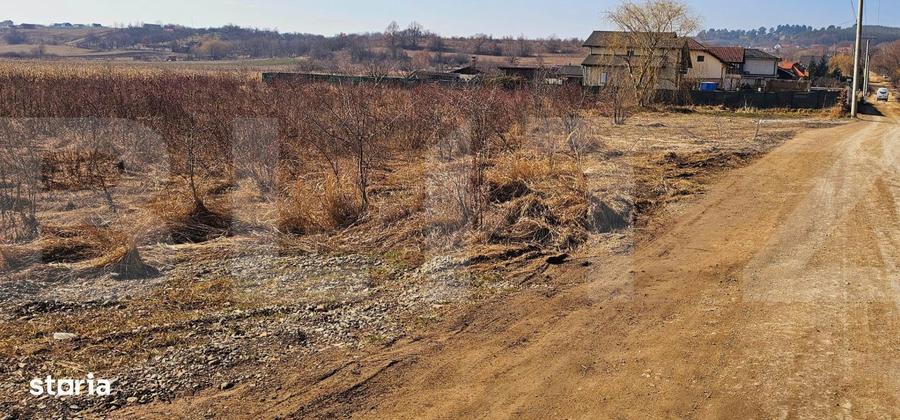 Teren intravilan 3405 mp PUZ aprobat, front 60 m - 3
