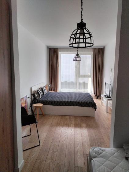 Apartament cu 2 camere semidecomandat, mobilat în Pipera