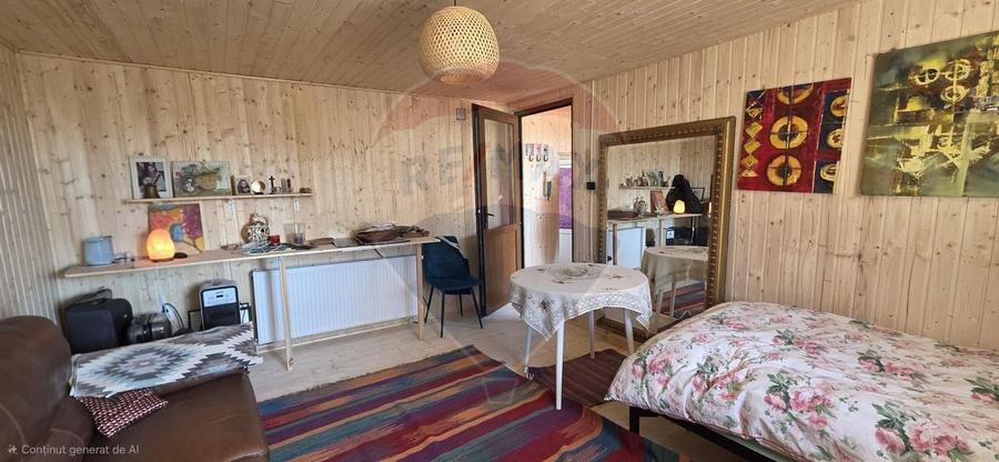 Casa renovata complet 3 camere de vanzare Crevedia 277mp teren - 2