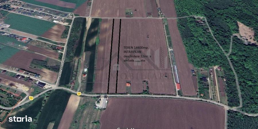 Aroneanu TEREN 14400mp intravilan cu utilitati zona construibila - 6