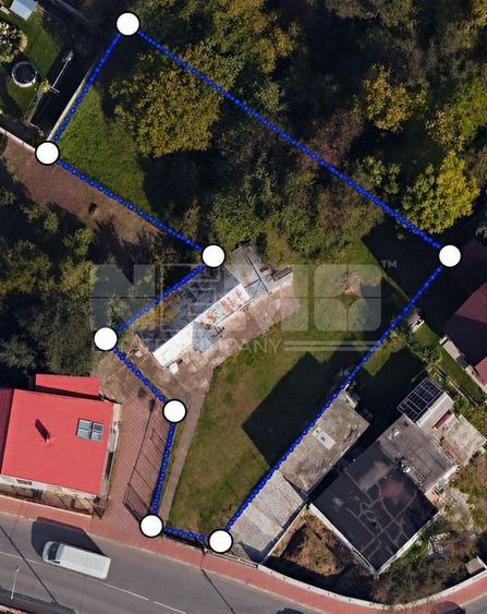 Teren Construcții intravilan de 844 mp, în Central