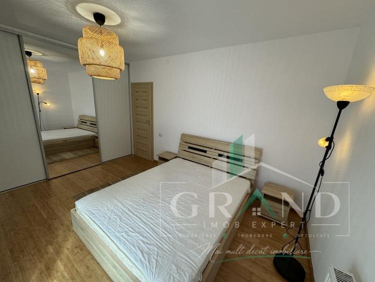 Apartament cu 2 camere semidecomandat, mobilat în Borhanci