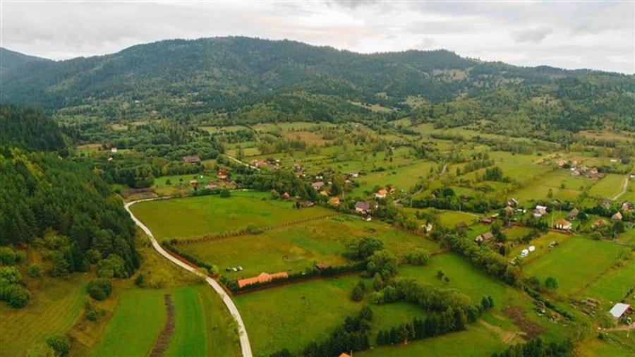 Casă individuală cu 12 camere cu Teren 19841 Mp în Valea Strâmbă