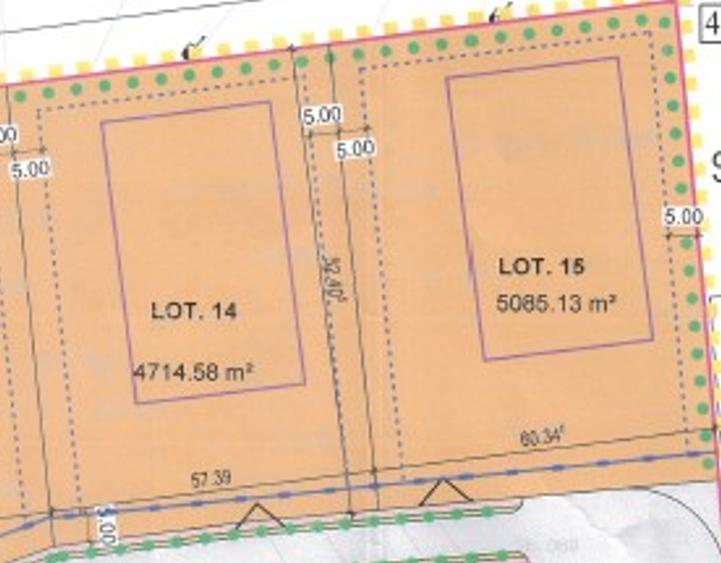 Teren Construcții intravilan de 4500 mp, în Ovidiu