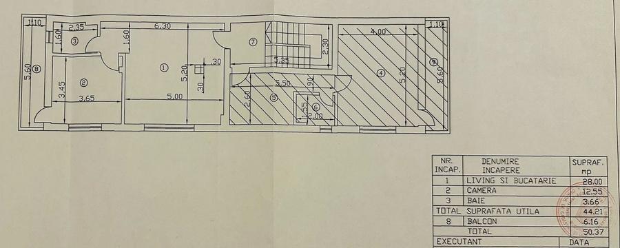 Apartament cu 2 camere decomandat, mobilat în Nicolae Grigorescu