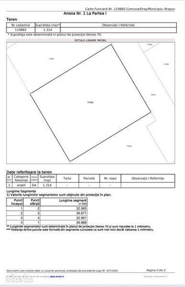 Vand 2 parcele pe str.Fagurului in Stupini - Brasov - 2