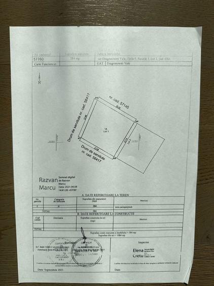 Teren Dragomiresti Vale, 500 sau 1084 mp util - 6
