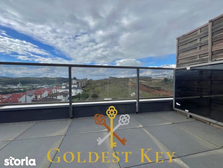 Nou! Apartament finisat cu o camera, terasa si parcare! Baciu - Petrom - 3