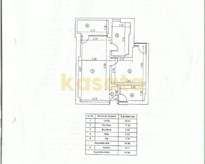 2 camere  - Dinamic City cu parcare subterana inclusa - 11