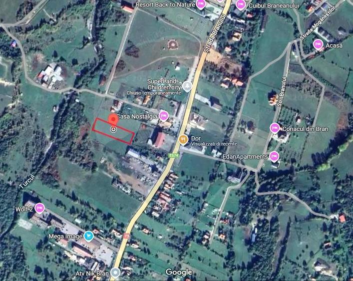 Comision 0% |Teren intravilan | 4.138 mp | Strada Branului | Zarne?ti - 5