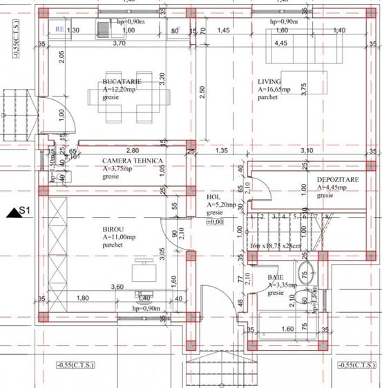 Casa Individuala, Complet Finalizata, 5 Camere - 15