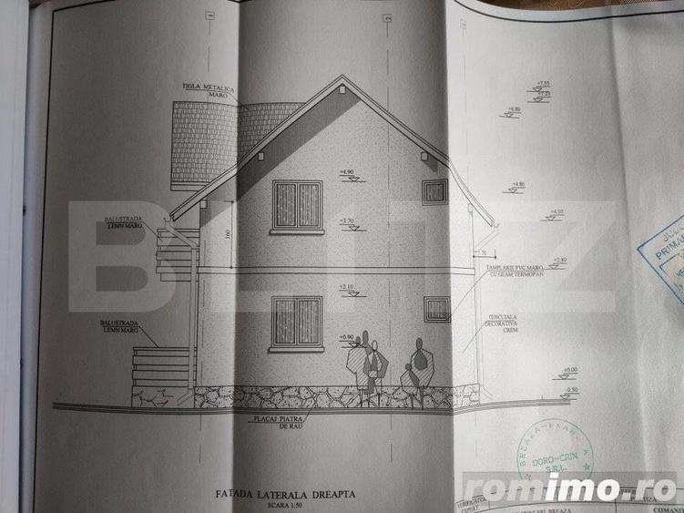 Casa individuala 4 camere, 106 mp, teren 500 mp, sat Brebu - 7