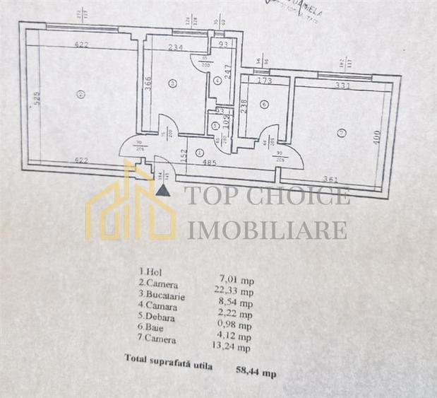 2 CAMERE - VACARESTI PARCUL LUMEA COPIILOR - CENTRALA - BLOC 1984 - 17