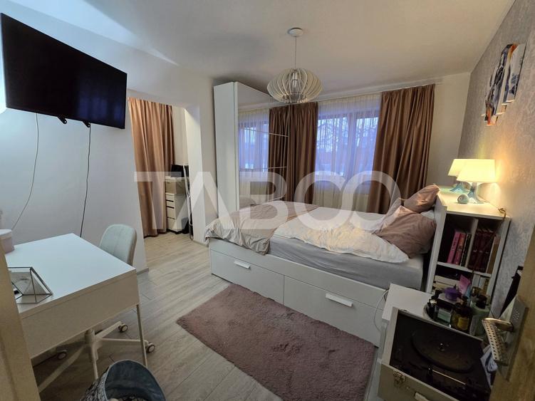 Apartament 3 camere de vanzare decomandat mobilat utilat Tilisca Sibiu - 6